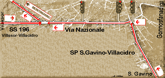 cartina di villacidro