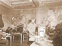 1943 Base di Berteaux - Sala comando