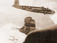 B 25 in volo